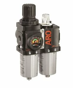 New! ARO 1000 Series 2 pc. Combination Unit-Filter/Reg + Lubricator, C38121-620
