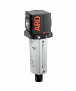 New! ARO 1500 Series Standard Air Compressor Filter, 1/4 in. NPT, Auto Drain, Metal Bowl with Sight Glass