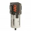 New! ARO 2000 Series Standard Air Compressor Filter, 1/2 in. NPT, Manual Drain, Polycarbonate Bowl with Guard -ARO Online Store 1914703