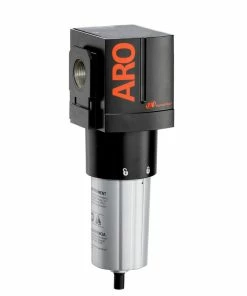 New! ARO 3000 Series Standard Air Compressor Filter, 1 in. NPT, Manual Drain, Metal Bowl