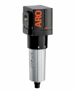 New! ARO 3000 Series Standard Air Compressor Filter, 1 in. NPT, Auto Drain, Metal Bowl