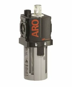 New! ARO 1500 Series Air Compressor Lubricator, 3/8 in. NPT, Polycarbonate Bowl with Guard